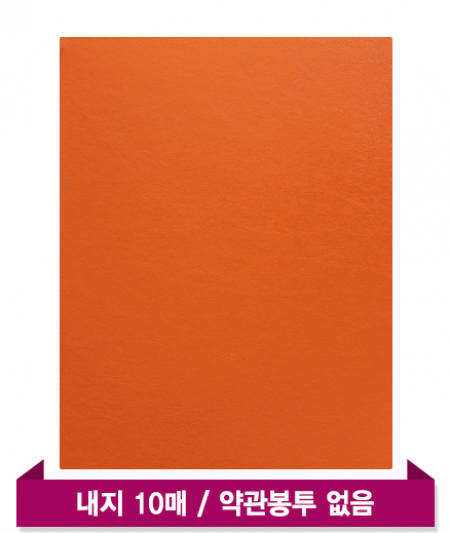 모닝 오렌지(10P) -부동산 파일 바인더 #2