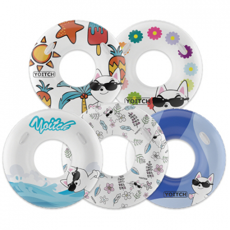 [요이치]물놀이 용품 대형 감성 원형 튜브 #2