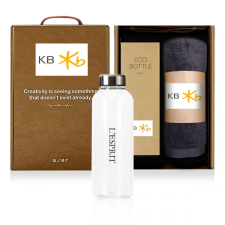 레스쁘리 고급 보틀세트 Q (밀크보틀 스텐 530ml + 타올) #3