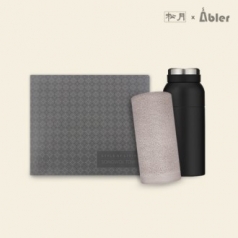 송월 뉴컬러 무지 타올 + 에이블 텀블러 세트 B-1