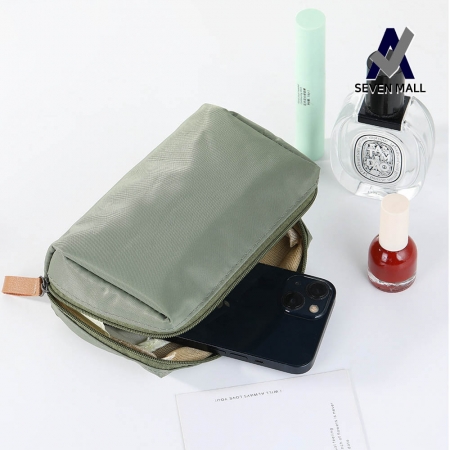 세븐몰 더블 핸들 파우치 미니 메이크업 여행용화장품 파우치 #2