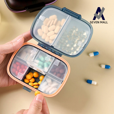 세븐몰 라인 포켓 약통 휴대용 알약 정리함 구급함 케이스 #2