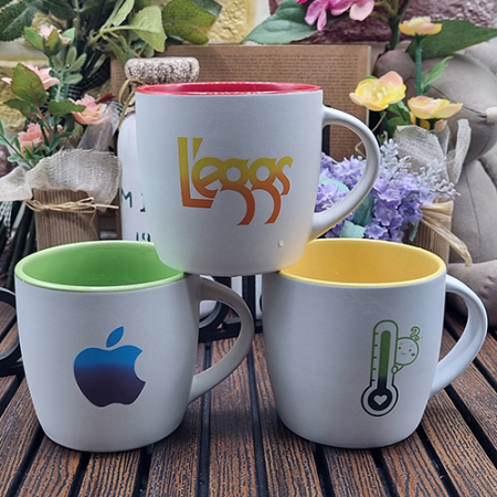 아이스 페타 무광 화이트 인칼라 변색 머그컵 #2