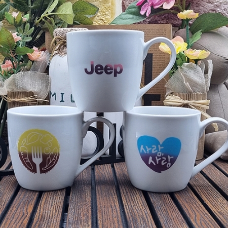 아이스 베이직 화이트 변색 머그컵 #2