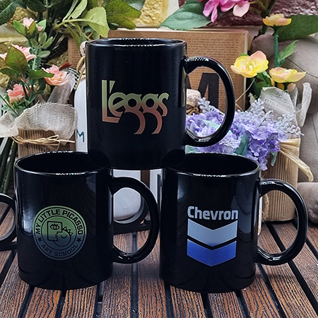 아이스 블랙유광 변색 머그컵 #2