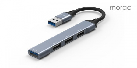 모락 프로토 4포트 USB A타입 멀티 허브 MS #3