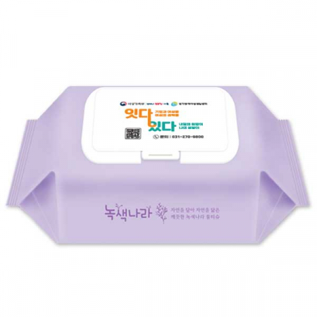 녹색나라 라벤더 물티슈(50매) 캡형 #2