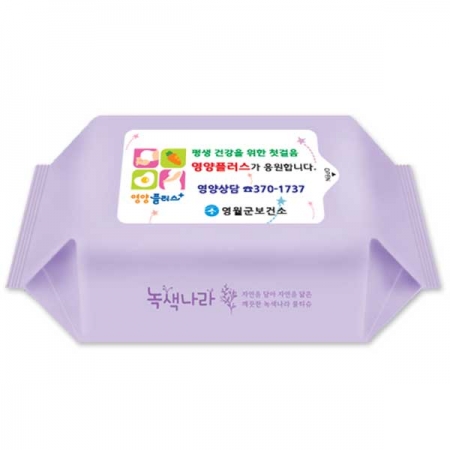 녹색나라 라벤더 물티슈(50매) 라벨형 #2
