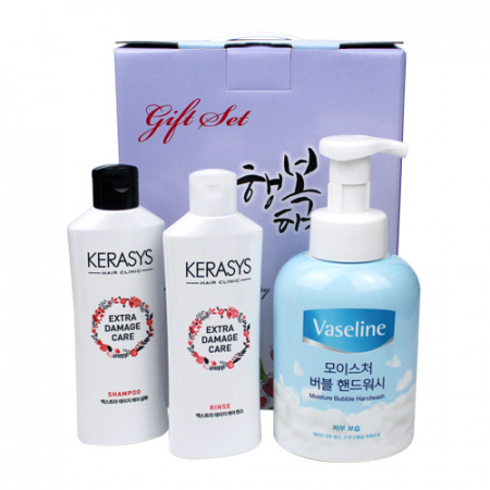 바세린 버블 핸드워시 500ml + 케라시스 샴푸 + 케라시스 린스 3종세트 #2