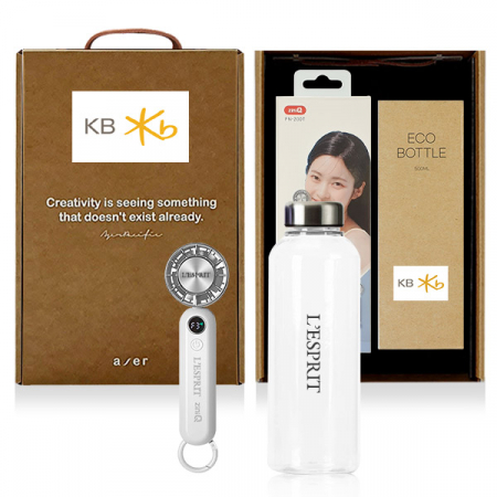 레스쁘리 고급 선풍기세트 F, 지니큐 미니 선풍기+밀크보틀 스텐 530ml #3