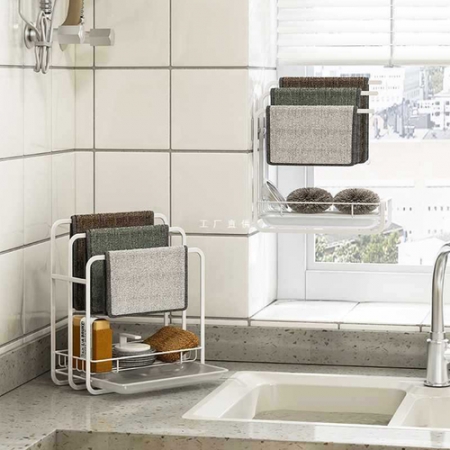 나는용 CJH659 거치가능 무타공 수세미걸이 #2