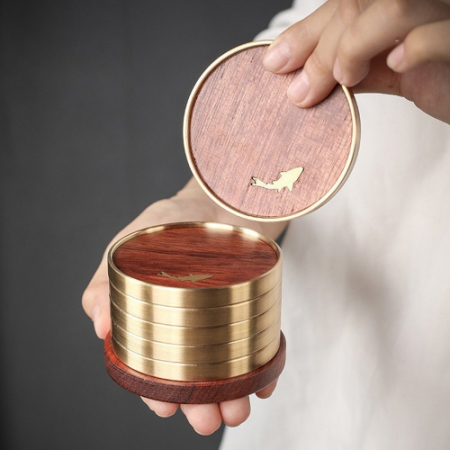 나는용 CJH602 컵받침 6P 세트 #2