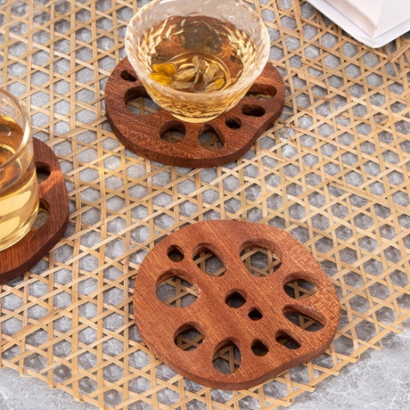 나는용 CJH595 연근모양 티 컵받침 #2