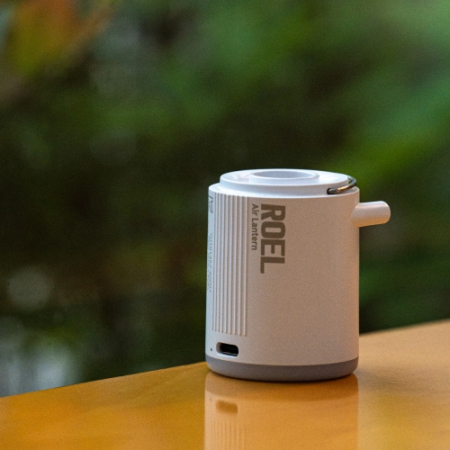 로엘전자 초소형 휴대용 에어펌프 전동 무선 미니 랜턴 150리터 공기입출력 소형펌프 #2