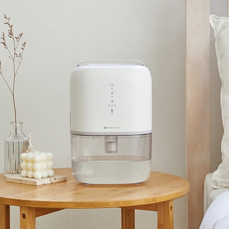 퓨어코치 DH870 LED 무드등 저소음 미니 제습기 1.5L 원룸 옷장 욕실 습기 제거 #2