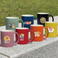 카페스텔라 컬러 무광머그컵350ml