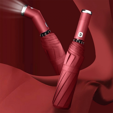 포유렐라 10k LED 3단 튼튼한 접이식 자동우산 #5