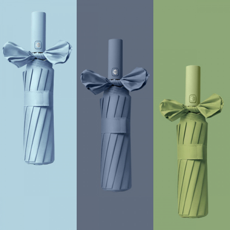 포유렐라 리본 3단 12살대 자동우산 #3