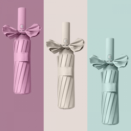 포유렐라 리본 3단 12살대 자동우산 #2