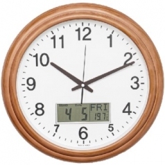 무소음 원목 카렌다 벽시계 380
