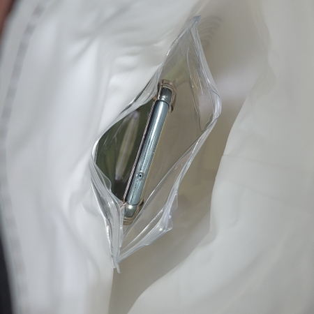 윈도터치 드라이백, 투인원 스트랩 방수 가방 드라이백 비치백 아쿠아백 물놀이 수영장 핸드폰 방수백 2L #5