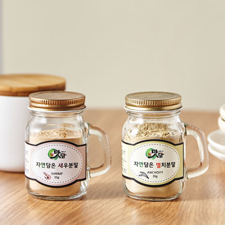 미니메이슨자 자연담은 새우분말 55g + 멸치분말 55g 2P #3