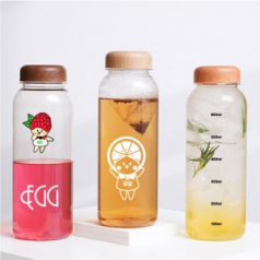 오보틀 1리터 대용량 우드 트라이탄 보틀 1000ml / 풀칼라 가능
