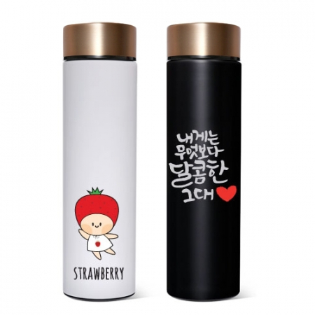 아리에나 골드탑 수납형 304 스텐텀블러 500ml // 풀칼라인쇄가능 #2