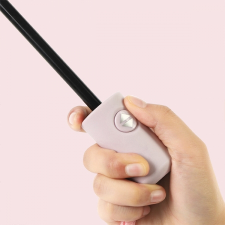 오리 3단 자동우산, 원터치 튼튼한 오리 암막 자동 접이식 3단 우산 #4