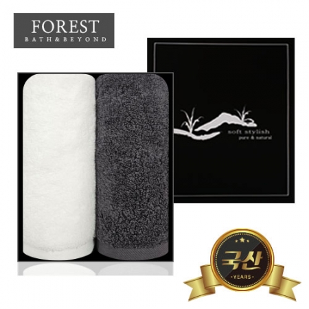 포레스트 선물세트 40수 170g 호텔수건 2p #2