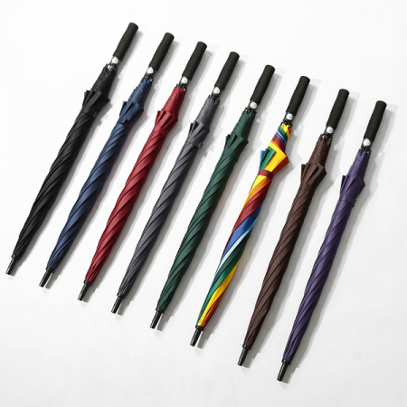 포유렐라 튼튼한 장우산 골프우산 27인치 자동 대형 우산 #2