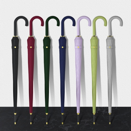 포유렐라 롱핸들 파스텔 튼튼한 대형 자동 장우산 고급 초대형 큰우산 #2