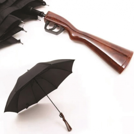 포유렐라 튼튼한 27인치 소총 대형 자동 장우산 #2
