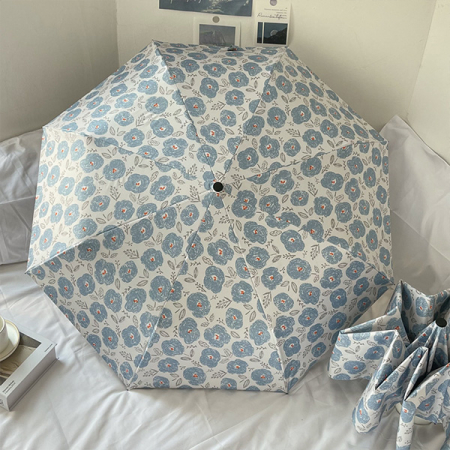 자카란다 3단 자동 양산 초경량 암막 미니 우양산 양우산 우산 #4