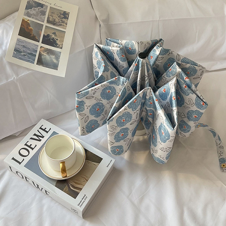 자카란다 3단 자동 양산 초경량 암막 미니 우양산 양우산 우산 #5