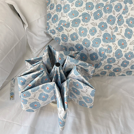 자카란다 3단 자동 양산 초경량 암막 미니 우양산 양우산 우산 #3