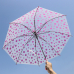 작은이미지: 도트 투명 비닐 튼튼한 대형 자동 장우산 큰우산 #5