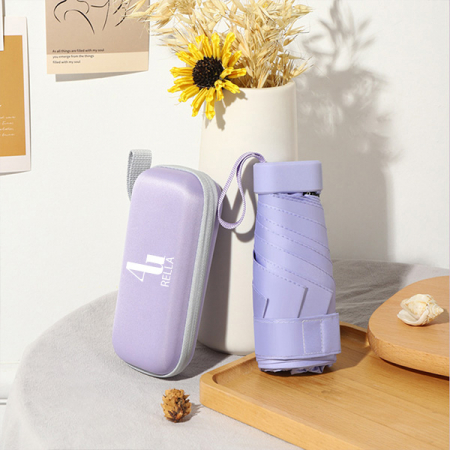 포유렐라 사각 미니 우산 양산 암막 양산 5단 양우산 우양산 #4