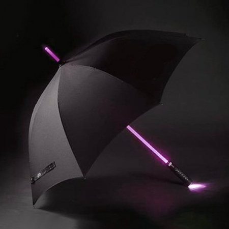 포유렐라 대형 LED 우산 광선검 튼튼한 장우산 #3