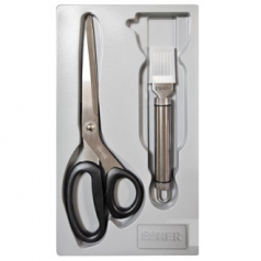 에쉐르고급가위+파채칼2종세트