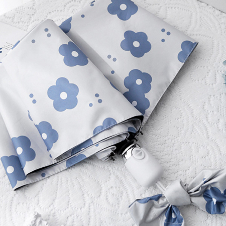 포유렐라 초경량 210T 데이지 UV차단 소형 미니 암막 양산 양우산 우양산 #2