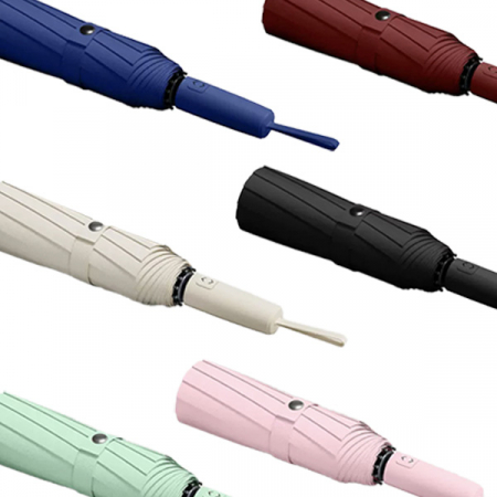 포유렐라 튼튼한 84살대 UV차단 3단 암막 접이식 휴대용 자동우산 #3