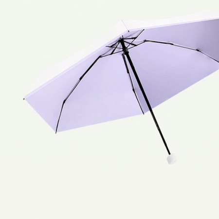 포유렐라 초경량 UV차단 소형 듀오톤 6단 미니 암막 양산 양우산 우양산 #6