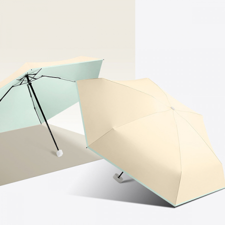 포유렐라 초경량 UV차단 소형 듀오톤 6단 미니 암막 양산 양우산 우양산 #3