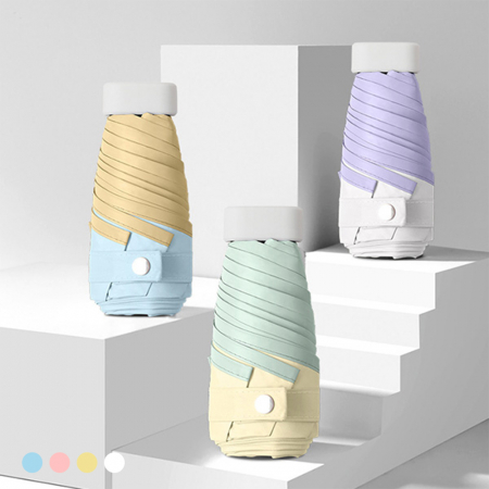 포유렐라 초경량 UV차단 소형 듀오톤 6단 미니 암막 양산 양우산 우양산 #2