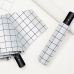 작은이미지: 포유렐라 튼튼한 체크무늬 UV차단 3단 암막 접이식 휴대용 자동우산 #5