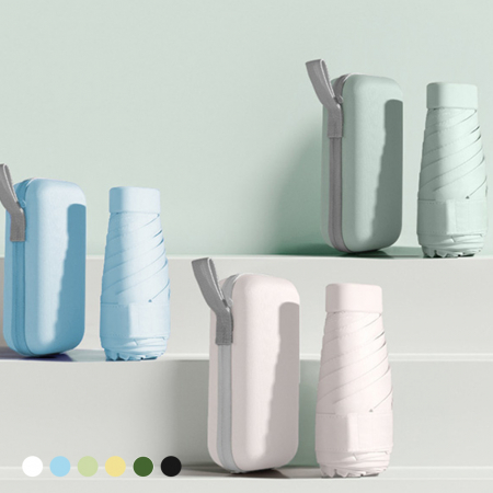 포유렐라 초경량 UV차단 소형 6단 사각 미니 암막 양산 양우산 우양산 #2