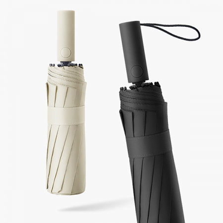 포유렐라 60살대 튼튼한 휴대용 3단 암막 접이식 휴대용 자동우산 #4