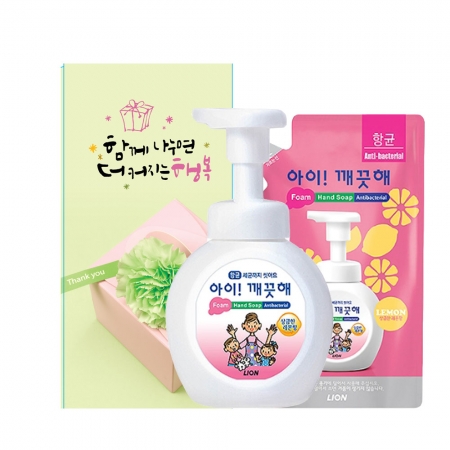 라이온 아이깨끗해 용기리필 세트 #2