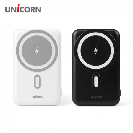 유니콘 PD22.5W 10000mAh 맥세이프 무선 고속충전 보조배터리 PD-10000BW #4